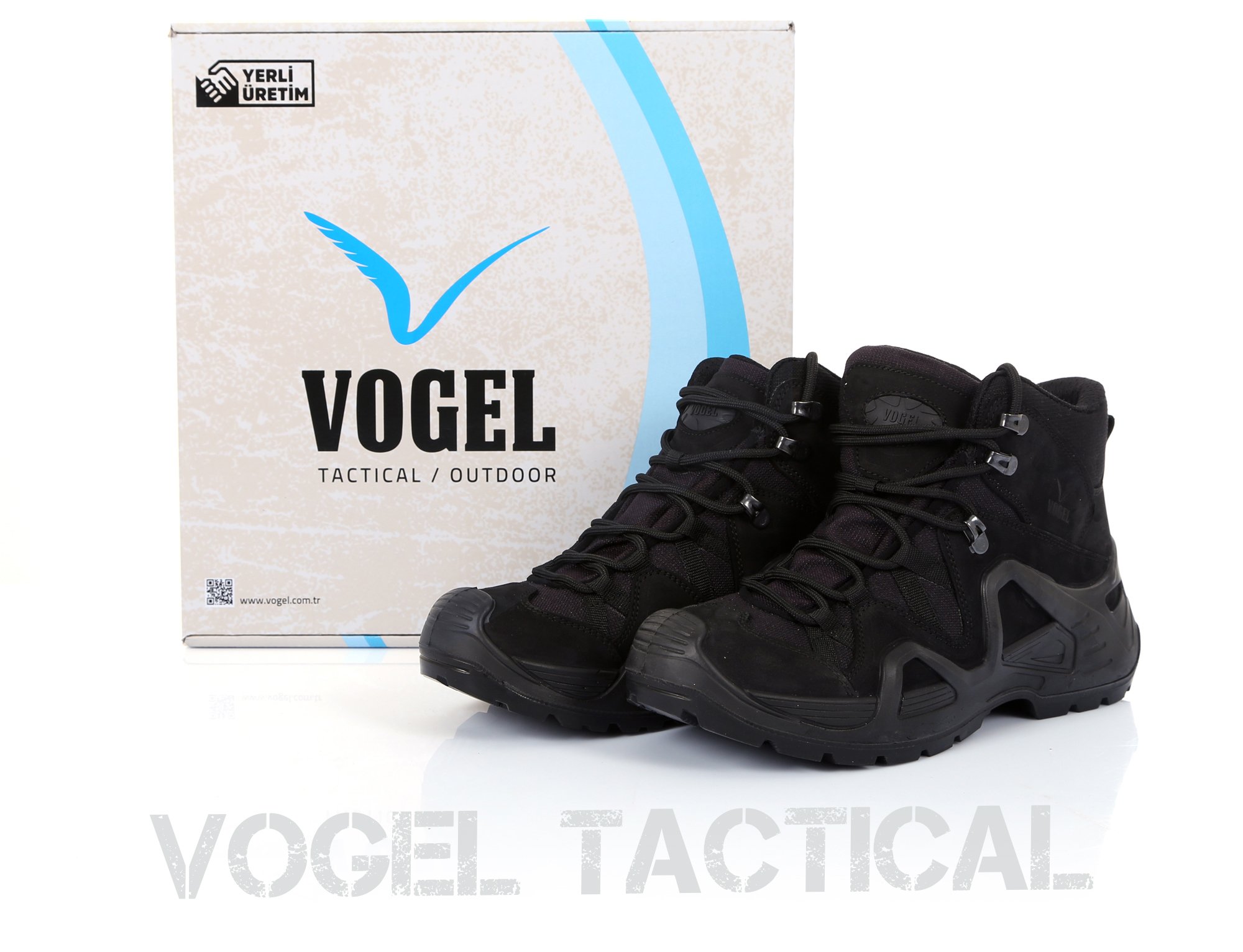 vogel kısa siyah bot